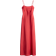 H&M Tie Detail Maxi Dress - Bright Red