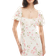 New Look Puff Sleeve Milkmaid Midi Dress - White