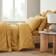 Dunelm Helston Bedspread Yellow (265x265cm)