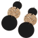 Shein Round Drop Earrings