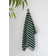 Bongusta Naram Håndklæde Sea Foam Deep Teal 50 x 80 cm Gæstehåndklæde Hvid, Blå (80x50cm)