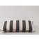 Dunelm Beatrice Stripe Cushion Cover Black (60x40cm)