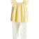 H&M Gul 3-Delat Set I Bomull - Gul/Blommig