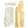 H&M Gul 3-Delat Set I Bomull - Gul/Blommig