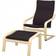 IKEA Poang Knisa Black/Birch Veneer Lænestol 100cm
