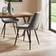 Dunelm Walden Grey Kitchen Chair 88cm 2pcs