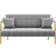 Yaheetech color 2 Seater Upholstered Light Sofa 143.5cm 2 Seater