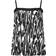 Yours Abstract Print Tankini Top - Black/White