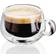 Judge Double Walled Glass Set of 2 75 ml - Clear Espresso Cup