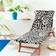 Catherine Lansfield Leopard Cotton Beach Sun Lounger - Bath Towel White, Natural, Beige