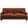 Solace+Co Addison 3 Seater Burnt Orange Chenille Sofa