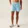 Regatta Men's Quick-Drying Loras Swim Shorts - Aquarius Blue Stripe