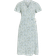 Vila Vilovie Short Sleeved Wrap Dress - Kentucky Blue