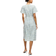 Vila Vilovie Short Sleeved Wrap Dress - Kentucky Blue