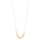 Pilgrim Coby Necklace - Gold/Transparent