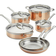 Hestan CopperBond Cookware Set with lid 10 Parts