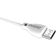 Dudao USB A - Micro USB A M-M White 1m