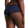 PINK Wink Lace Trim Cheeky Panty - Midnight Navy