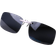 24hshop Clip on Sunglasses Black