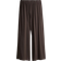 H&M Cropped Pull-On Trousers - Dark Brown