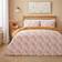 Dunelm Floral Polycotton & Pillowcase Set - Duvet Cover Orange (230x220cm)