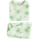 H&M Baby 2-delat Bomullsset - Ljusgrön/Palmer