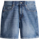 H&M High Waist Denim Shorts - Denim Blue