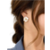 Shein Flower Stud Earrings - Valentines