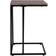 Dunelm Charlie Rustic C-Shaped Small Table 38x43cm