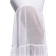 Kaiia Bandeau Slinky Mesh Hem Maxi Dress - Cream