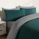 OHS Brentfords Reversible Set Teal Grey Duvet Cover Grey, Green (135x200cm)