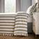 OHS Stripe Frill Set Double Duvet Cover Green (200x200cm)