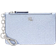 Ralph Lauren Textured Leather Zip Card Case - Cornflower Blue