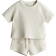 H&M Waffled Cotton Set 2-pcs - Light Beige (1275157001)