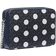 Michael Kors Jet Set Large Polka Dot Signature Logo Crossbody Bag - Navy