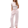 Gina Tricot Basic Tight Top Med Korta Ärmar - Ljusrosa