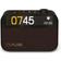 Pure Moment Clock Black