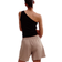 H&M Linen Blend Drawstring Shorts - Dark Beige