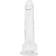 Willie City Classic Realistisk Klar Dildo 19,5 cm Klar Klar