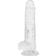 Willie City Classic Realistisk Klar Dildo 19,5 cm Klar Klar