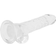 Willie City Classic Realistisk Klar Dildo 19,5 cm Klar Klar