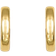 PrettyLittleThing Mini Hoop Earrings - Gold