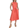 Donna Karan Tie Waist Shirtdress - Spring Melon