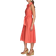 Donna Karan Tie Waist Shirtdress - Spring Melon