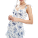 New Look Ruffle Asymetric Midi Dress - Blue