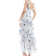 New Look Ruffle Asymetric Midi Dress - Blue