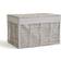 Dunelm Purity Large Trunk Grey Storage Box