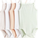 H&M Cotton Bodysuits 5-pack - Light Green/Peach (1088019016)