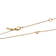 Pandora Era Lab Grown Pendant Necklace - Gold/Diamond