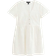 New Look Broderie Anglaise V Neck Mini Dress - White